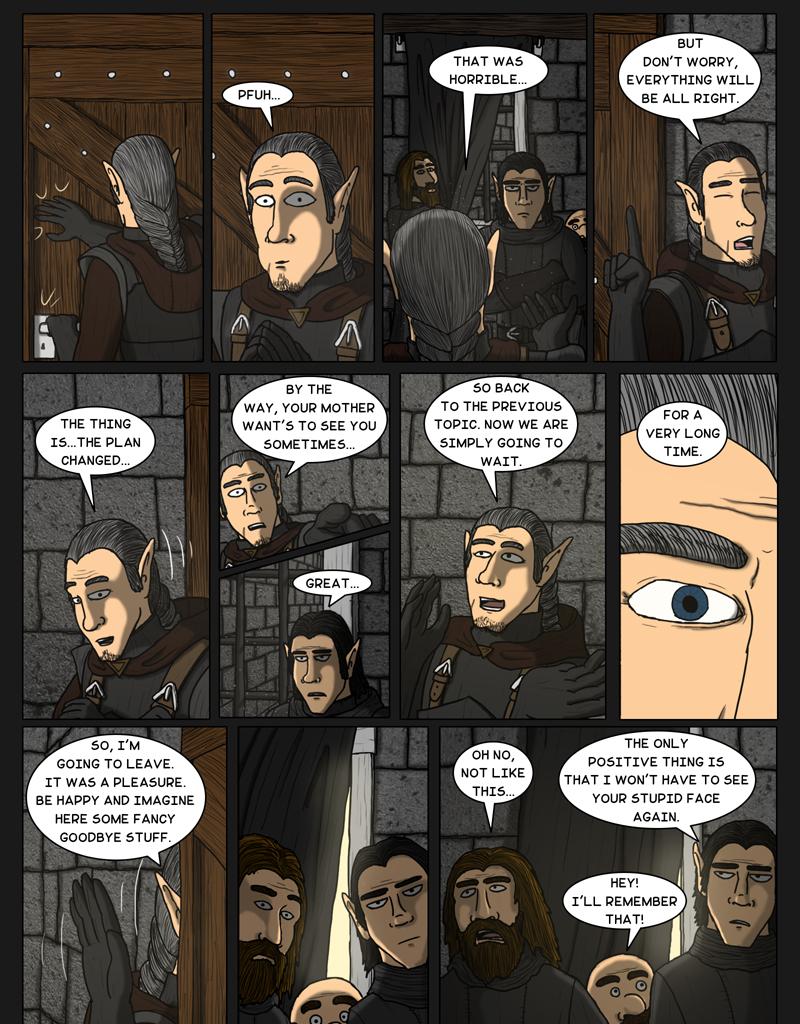 Tales From Somewhere - The Legend - Episode 184, Page 1: The plan changed